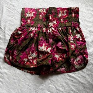 Free People Movement high waisted athletic shorts